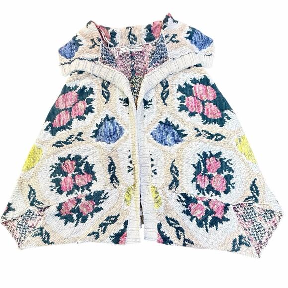 Anthropologie Floral Cocoon Slouchy Oversized BOHO Cardigan Knit Sweater
M / L - Picture 8 of 16